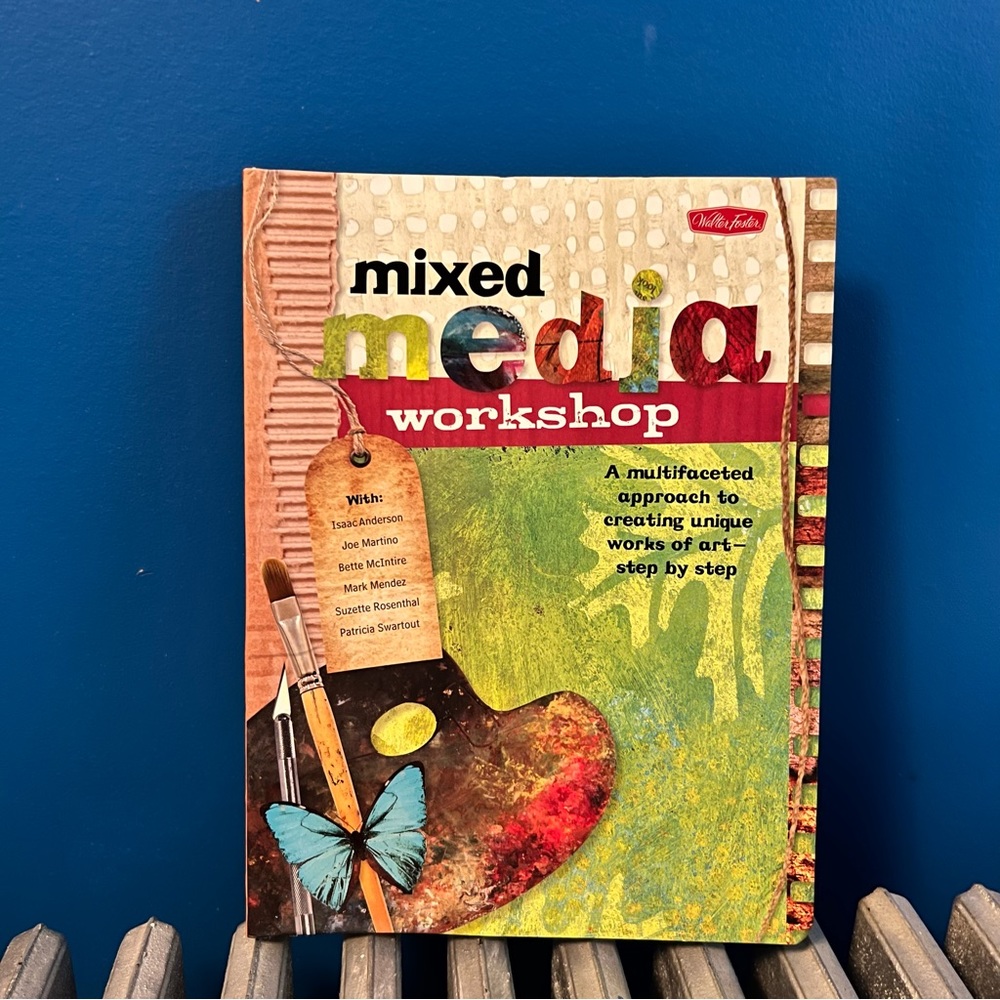 Mixed media workshop book.